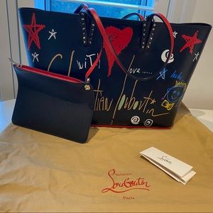 Brand new Christian Louboutin cabana tote Large